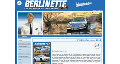 Desktop Screenshot of berlinettemag.com